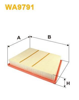 WIX FILTERS Воздушный фильтр WA9791